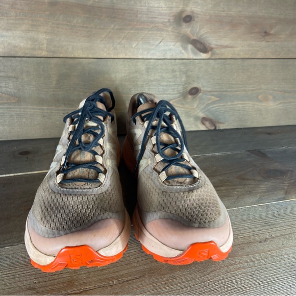 salomon sense ride 4 womens size 9.5 shoes orange athletic trail running sneaker - Picture 5 of 8